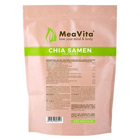 MeaVita Graines de Chia 1 kg 0 0