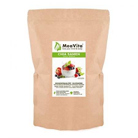 MeaVita Premium Chia Samen 2er Pack 2 x 1 kg 0 0