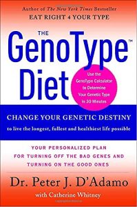 The GenoType Diet Change Your Genetic Destiny to live the longest fullest and healthiest life possibleHardcover December 26 2007 0 e1624743520217