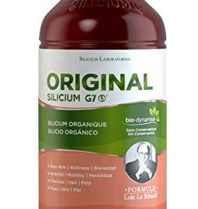 G7 Original Formule amelioree Complement de Silicium Liquide Favorise la Production de Collagene Natif Complement Alimentaire Peau Pousse Cheveux tres rapide Traitement de 33 jours 0